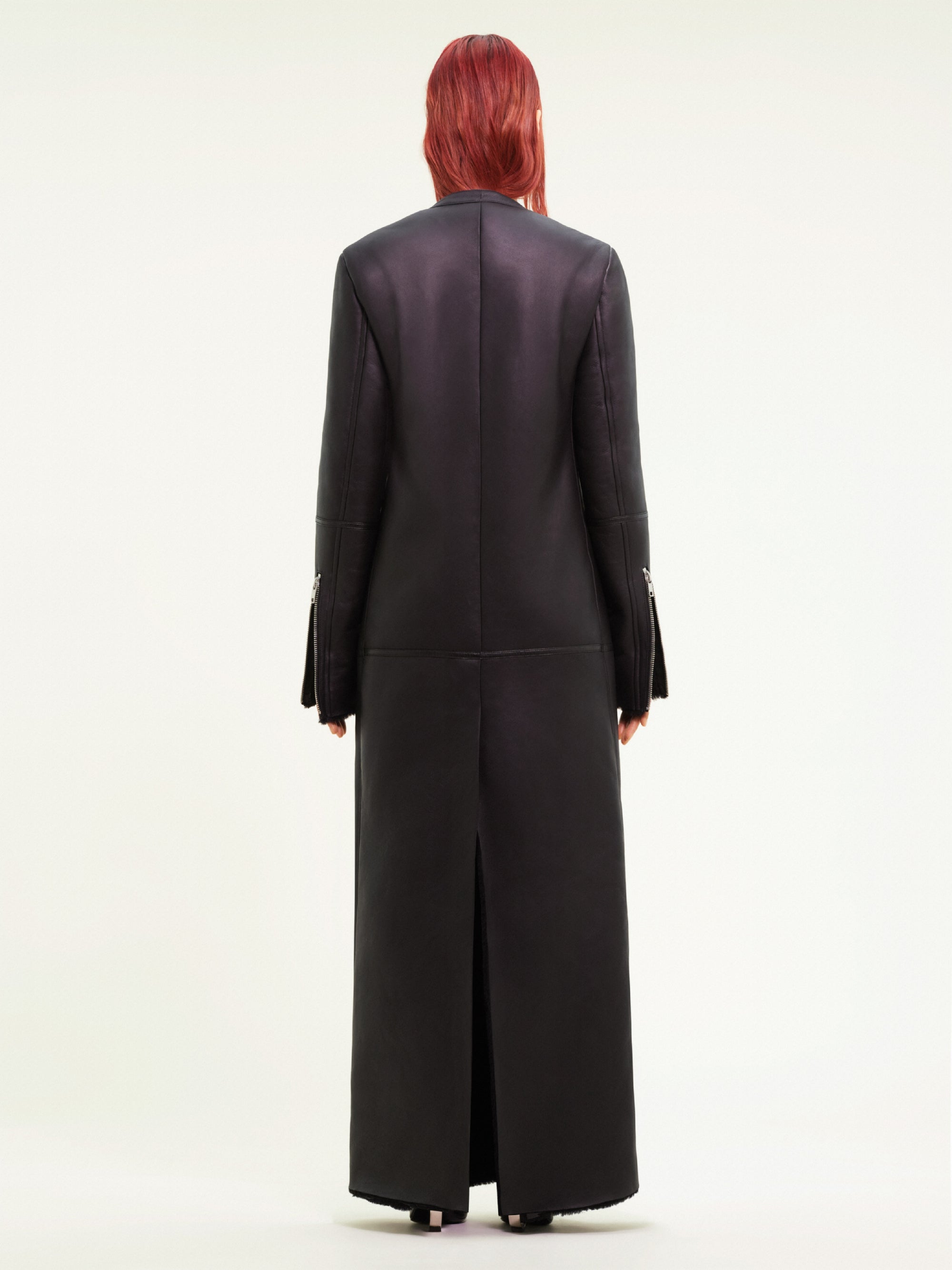3pcs NEW / MANTEAU HOLISTIQUE SHEARLING  - Black