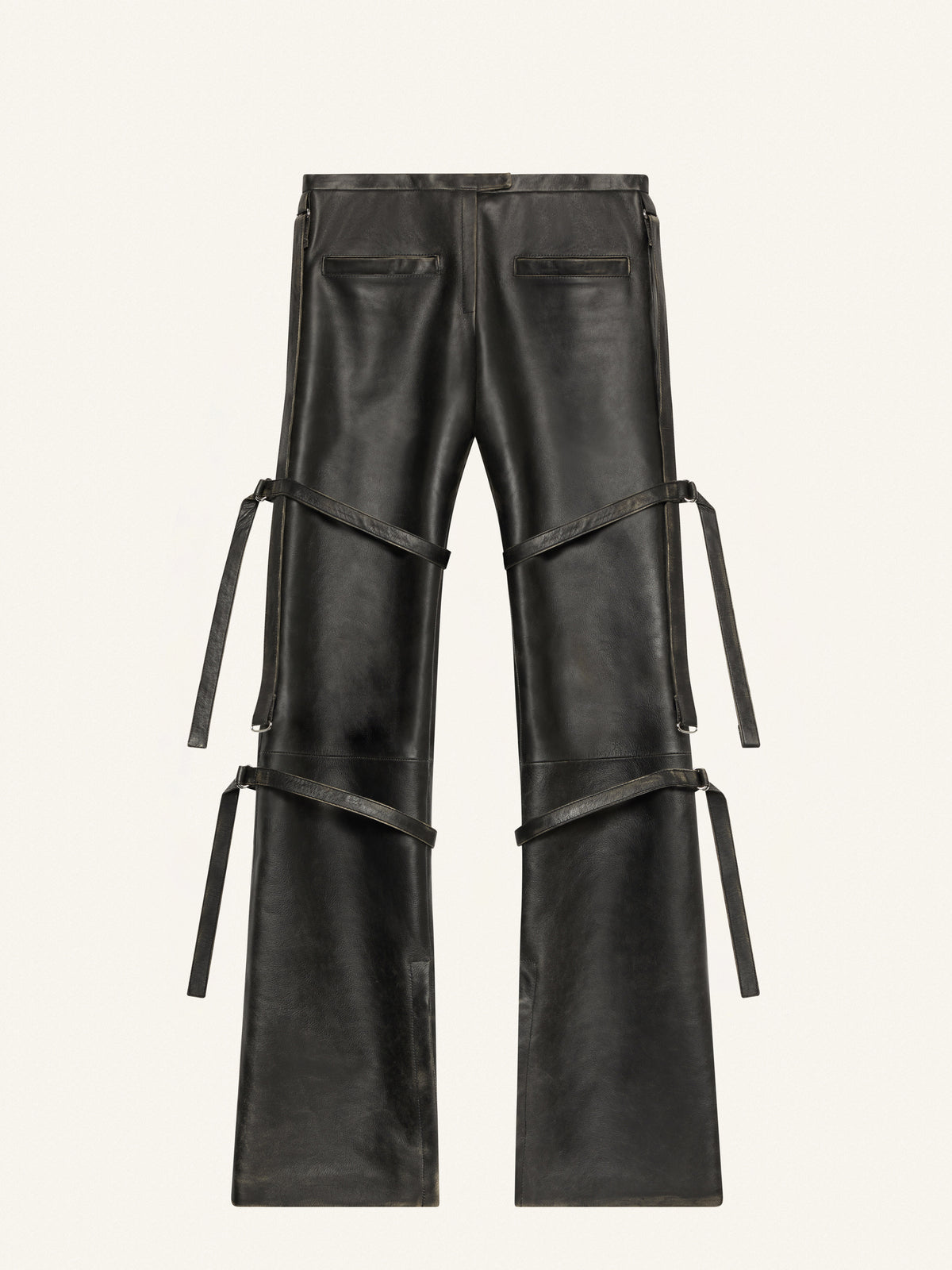 BOOTCUT MULTI SANGLES CUIR-36