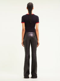 PRIX MARQUE : 550 / BOOTCUT MULTI SANGLES CUIR-36