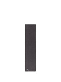 31pcs RELIQUAT 120€ / Écharpe AC logo en maille côtelé en laine - Anthracite chine