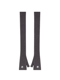 3pcs NEW / MITAINES AC LAINE  - Anthracite chine