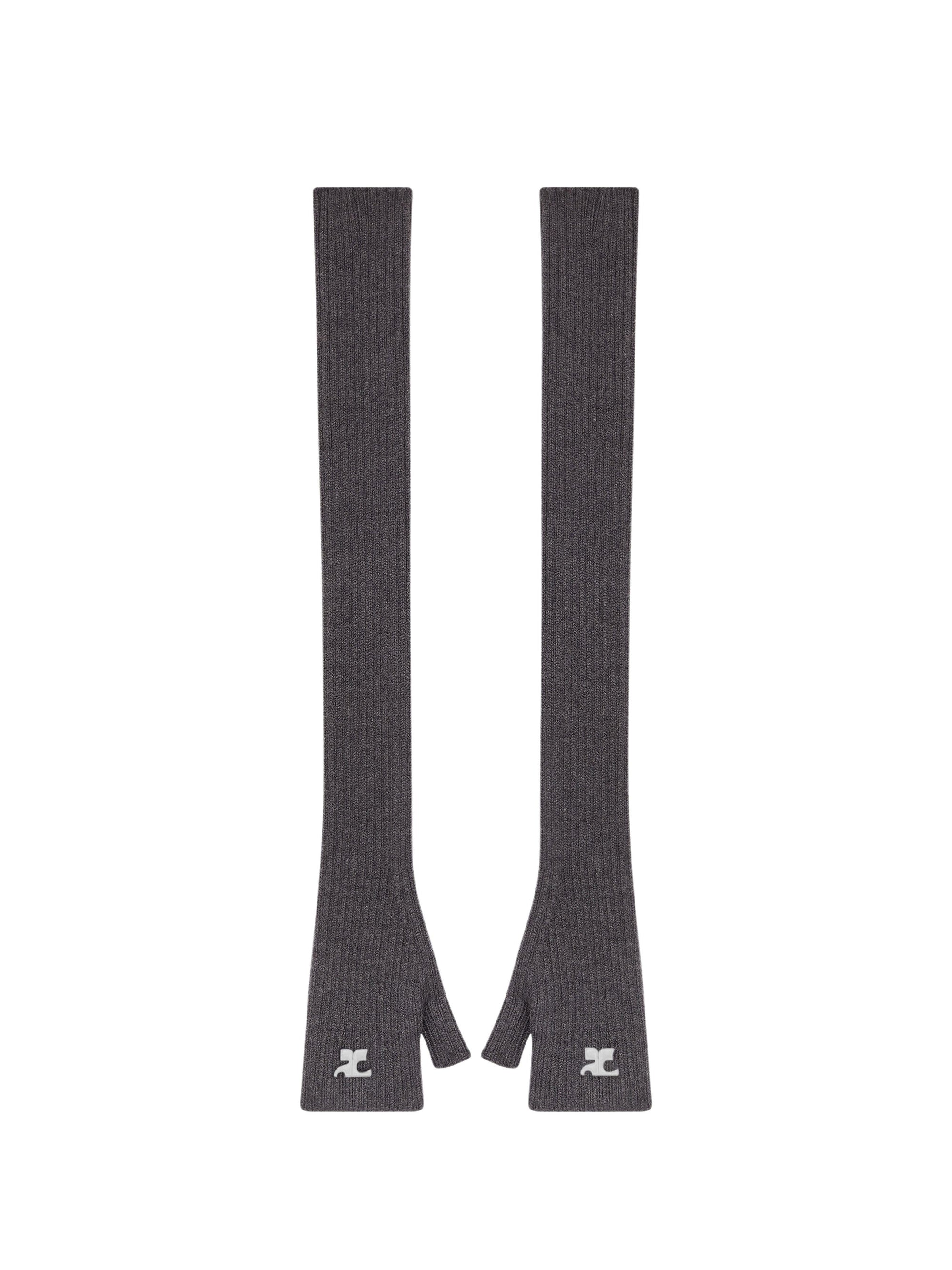 3pcs NEW / MITAINES AC LAINE  - Anthracite chine