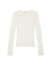 8pcs RELIQUAT 220€ / Pull encolure tricot milano - Heritage white