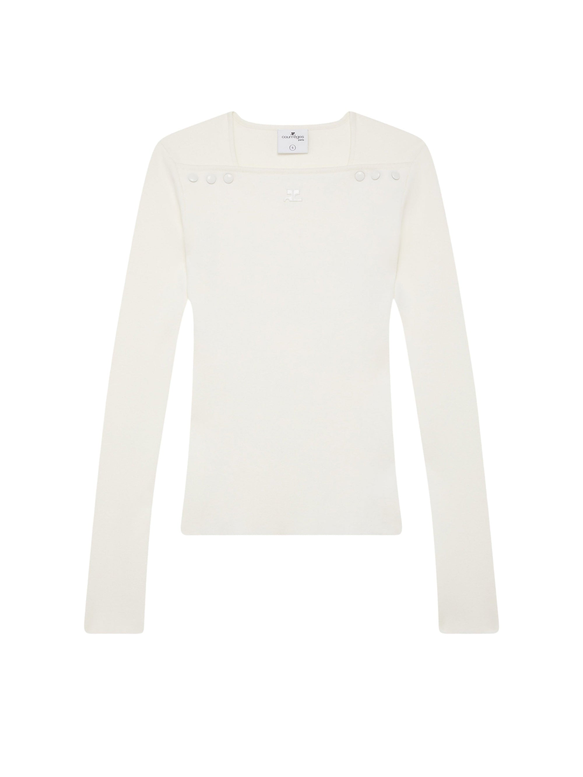8pcs RELIQUAT 220€ / Pull encolure tricot milano - Heritage white