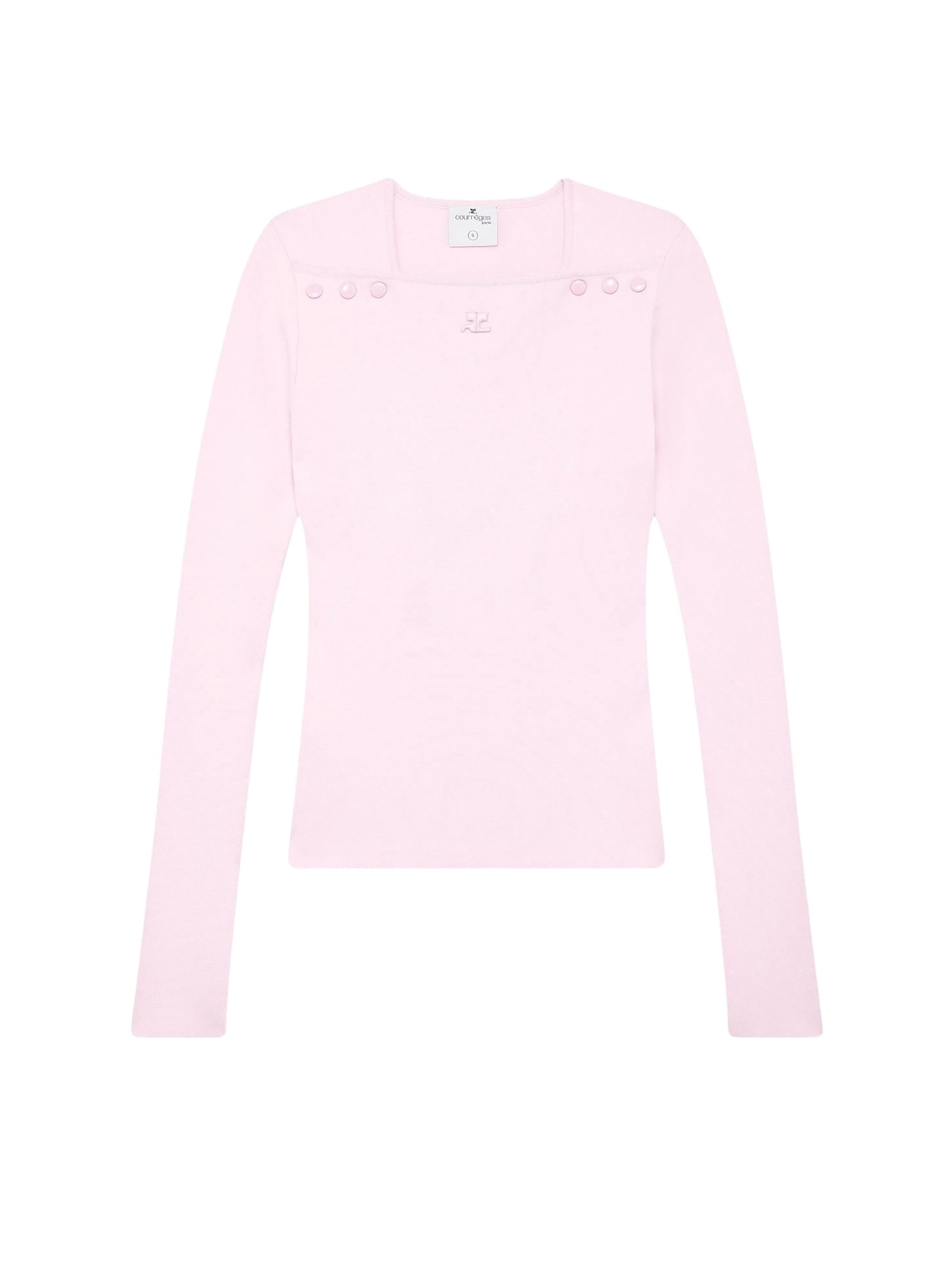 13pcs RELIQUAT 220€ / Pull encolure tricot milano - Powder pink