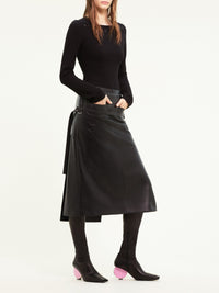17pcs RELIQUAT 220€ / Pull encolure tricot milano - Black