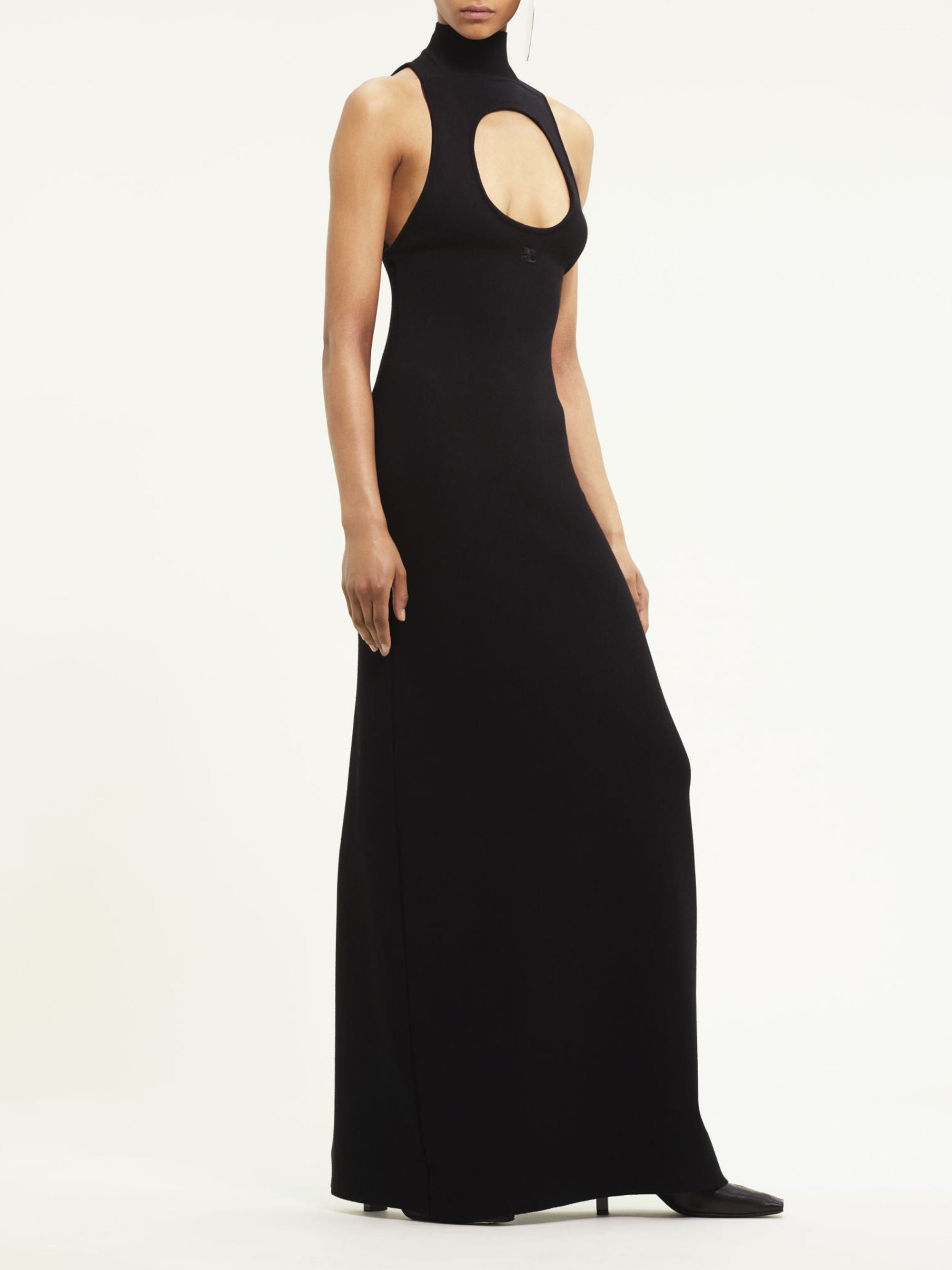 2pcs RELIQUAT 350€ / Robe circle milano tricot - Black