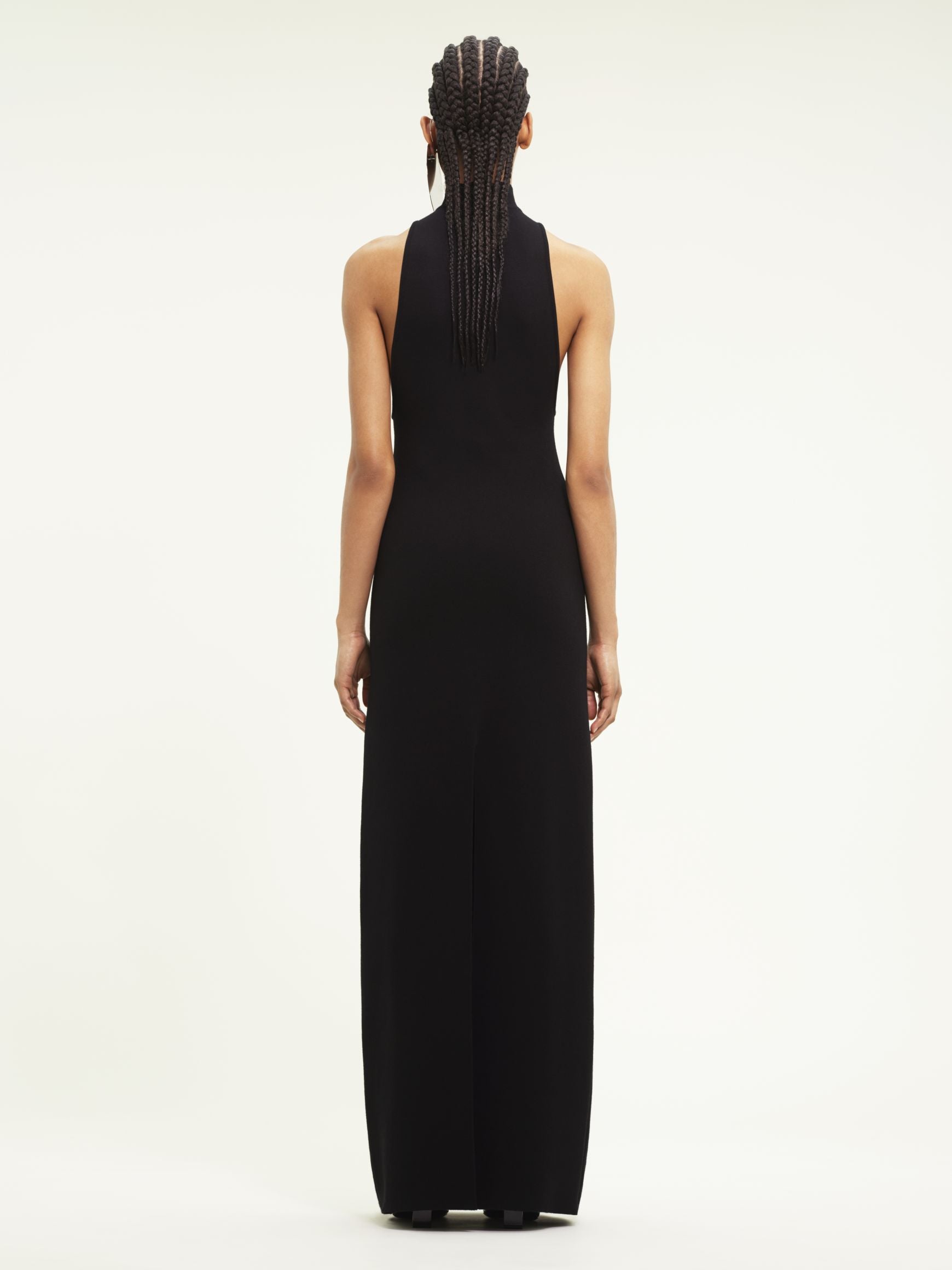 2pcs RELIQUAT 350€ / Robe circle milano tricot - Black