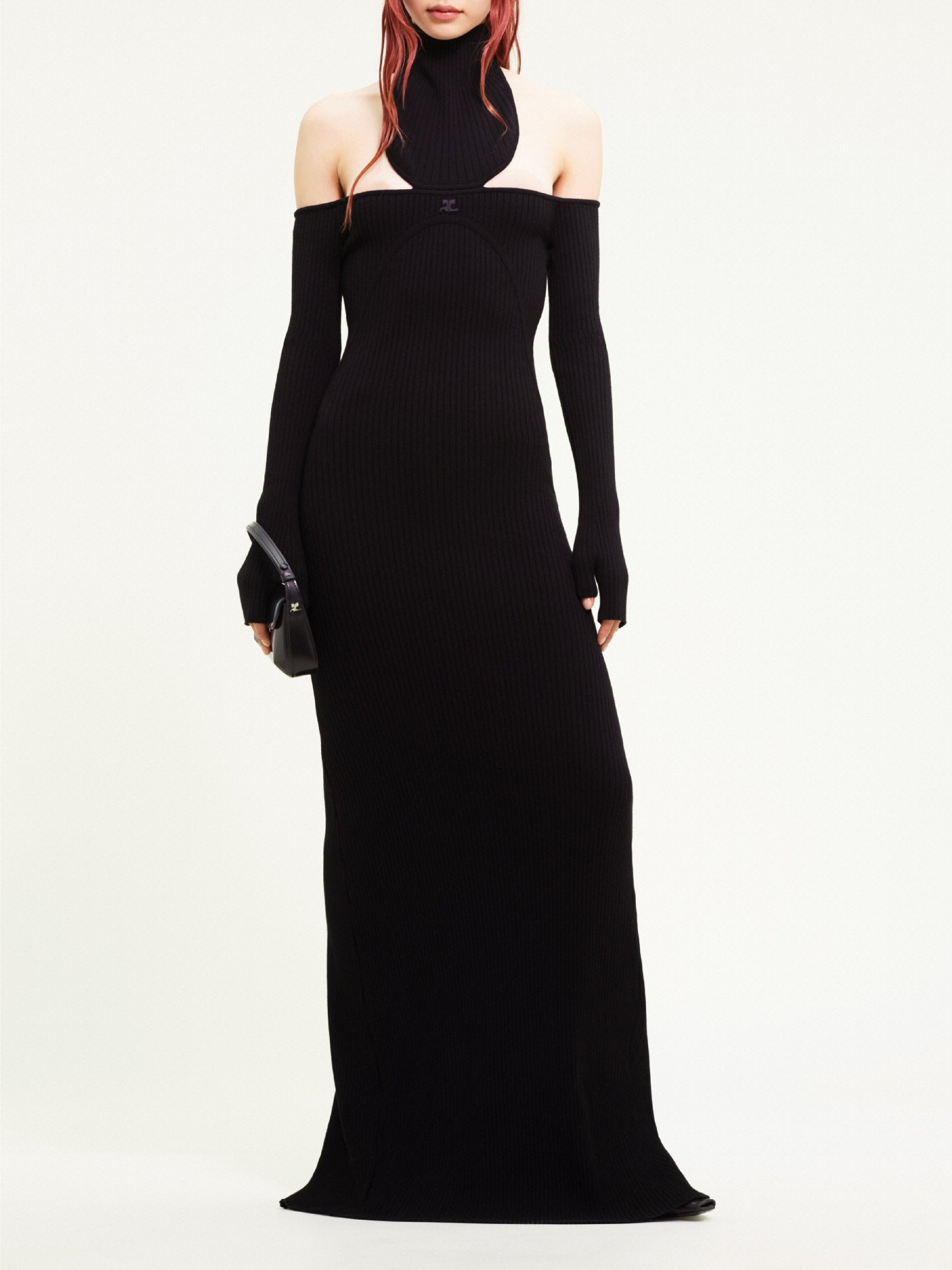 18pcs NEW / ROBE LONGUE HOLISTIQUE  - Black