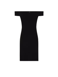 53pcs RELIQUAT 220€ / Robe bustier en maille côtelé - Black