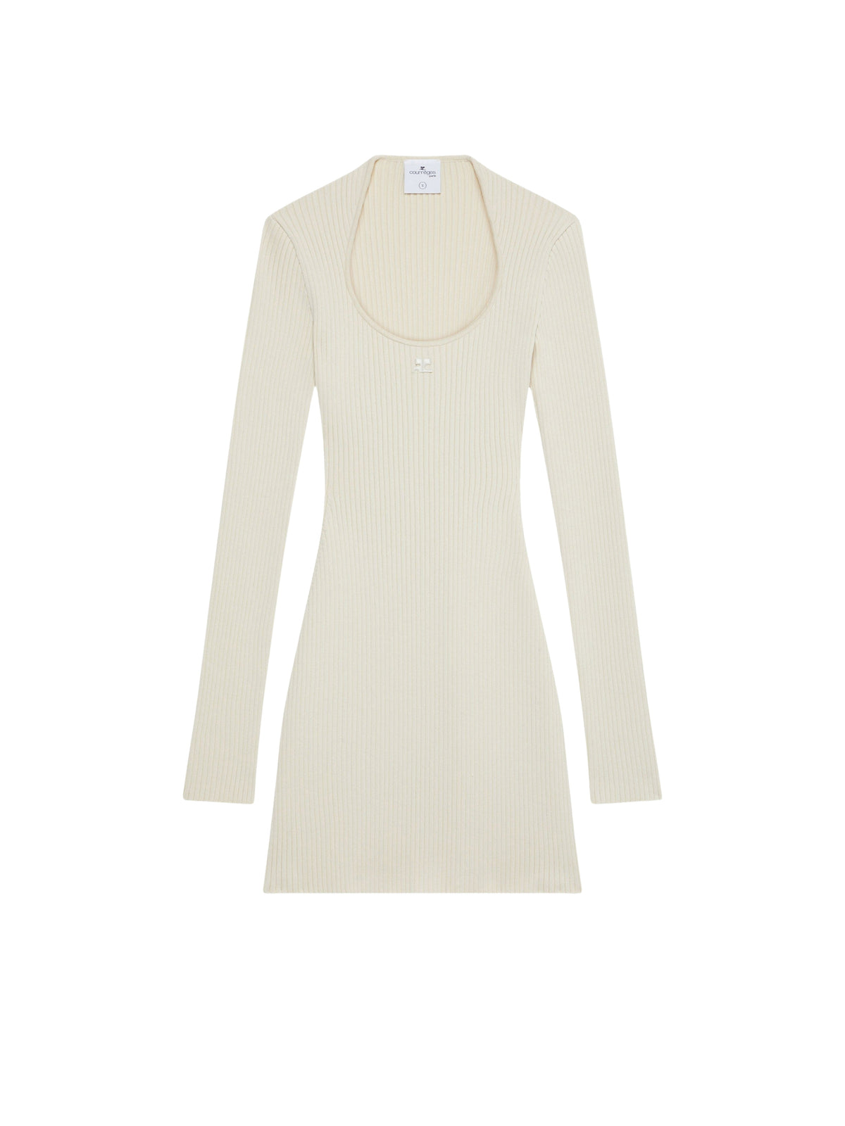 Holistic ribbed knit dress - Oatmeal