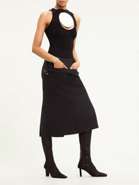 6pcs RELIQUAT 150€ / Top circle encolure milano - Black