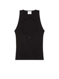 6pcs RELIQUAT 150€ / Top circle encolure milano - Black