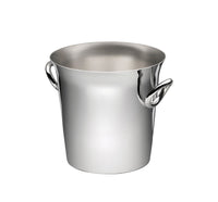 2-bottle champagne bucket in silver-plated finish - Silver