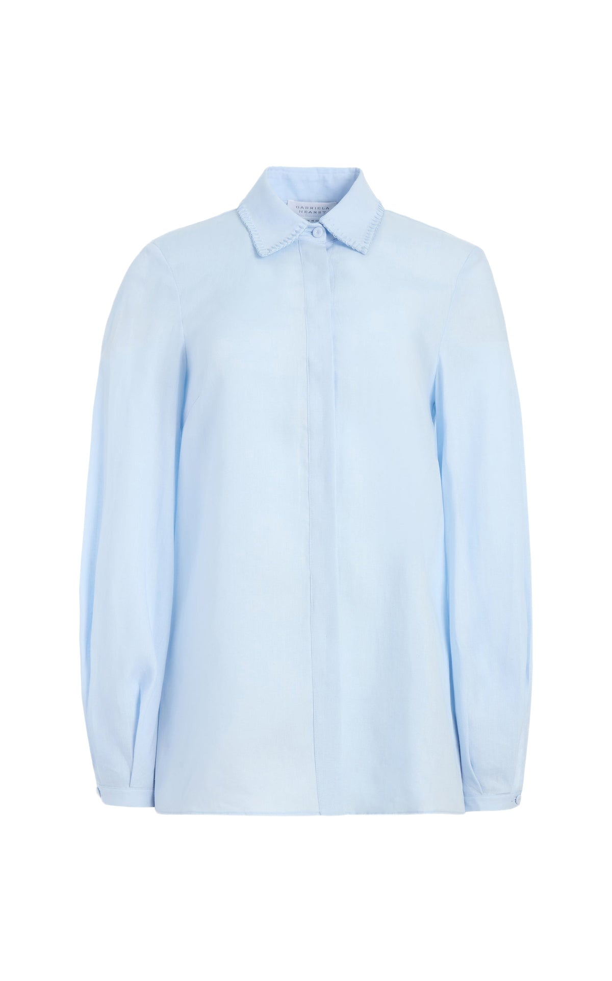 Light Blue / Chemise Delmer en lin - Light Blue