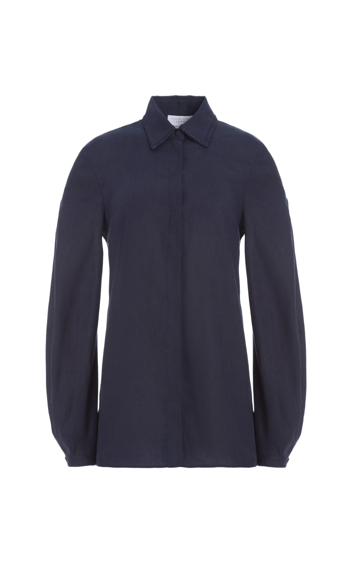 Navy / Chemise Delmer en lin - Navy