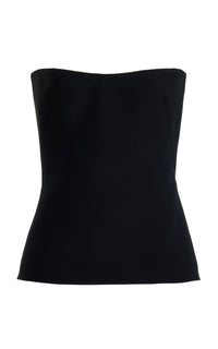 Black / Top Una en laine - Black