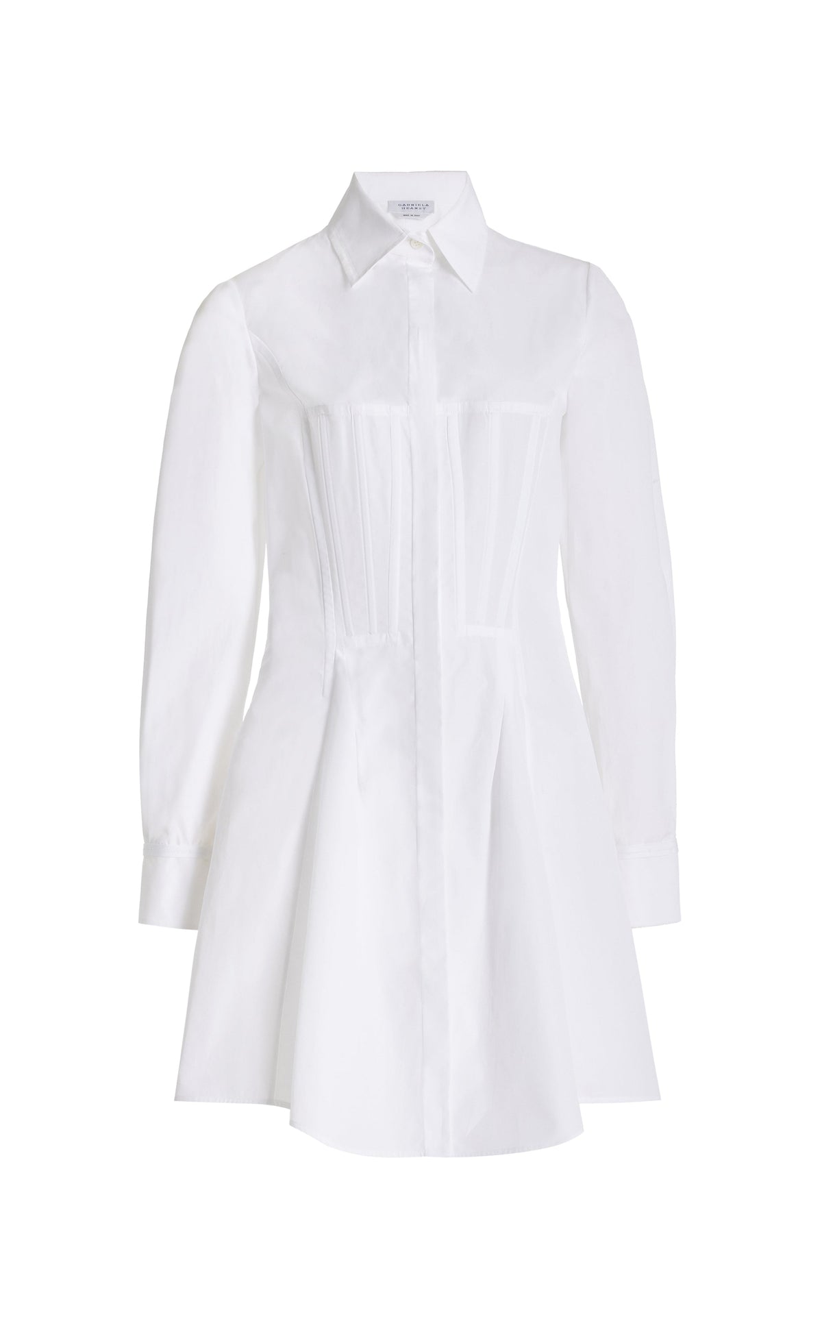 Garcia Top en blanc coton Sea Island popeline