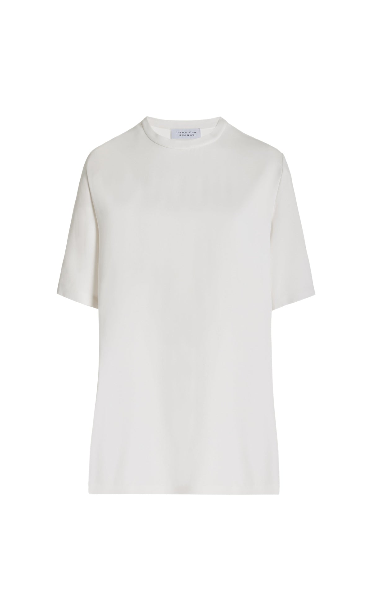 Ivory / T-shirt Elisa en soie - Ivory