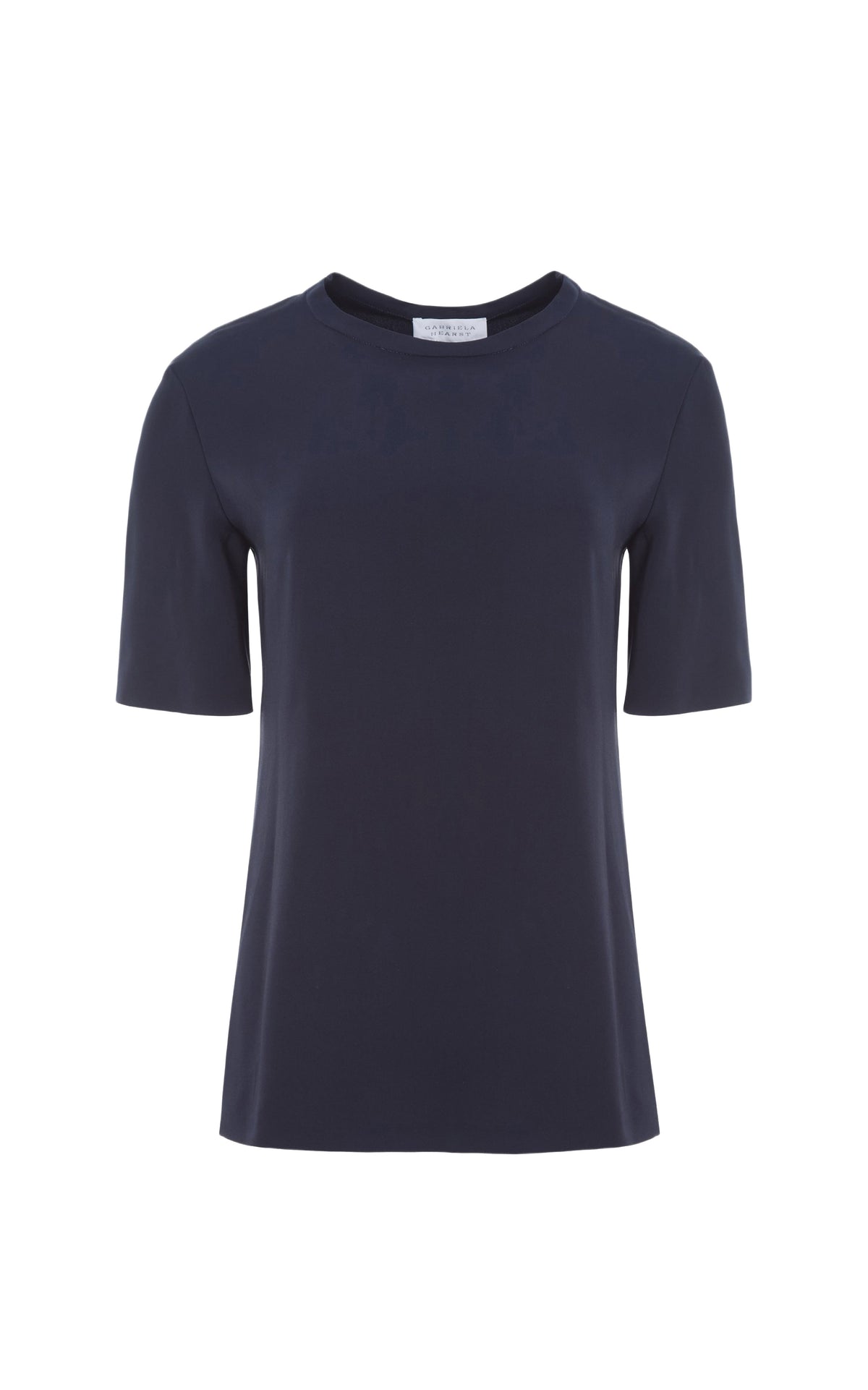 Navy / T-shirt Elisa en soie - Navy