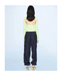 55€ / 0 sold //2 QTY / ST0%   Body Nodi à découpes - Green Checks