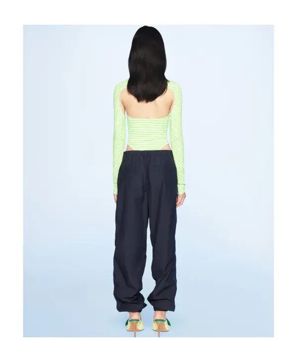 55€ / 0 sold //2 QTY / ST0%   Body Nodi à découpes - Green Checks