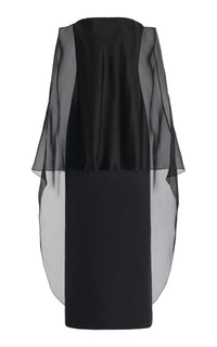 Black / Robe Marisha en lin - Black