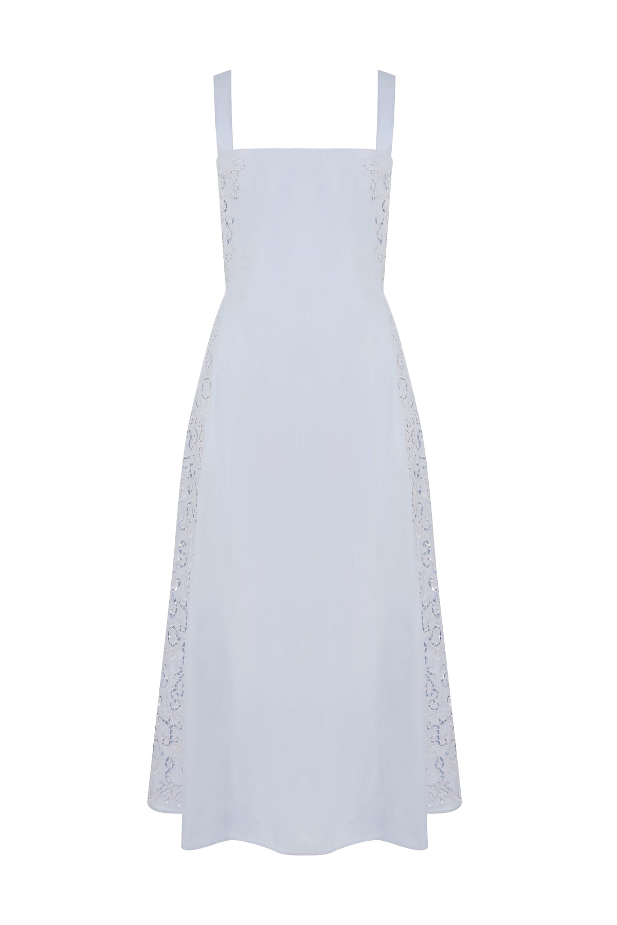 Light Blue / Robe Lenya à dentelle - Light Blue