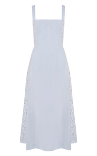 Light Blue / Robe Lenya à dentelle - Light Blue