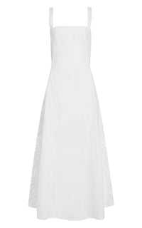 White / Robe Lenya à dentelle - White
