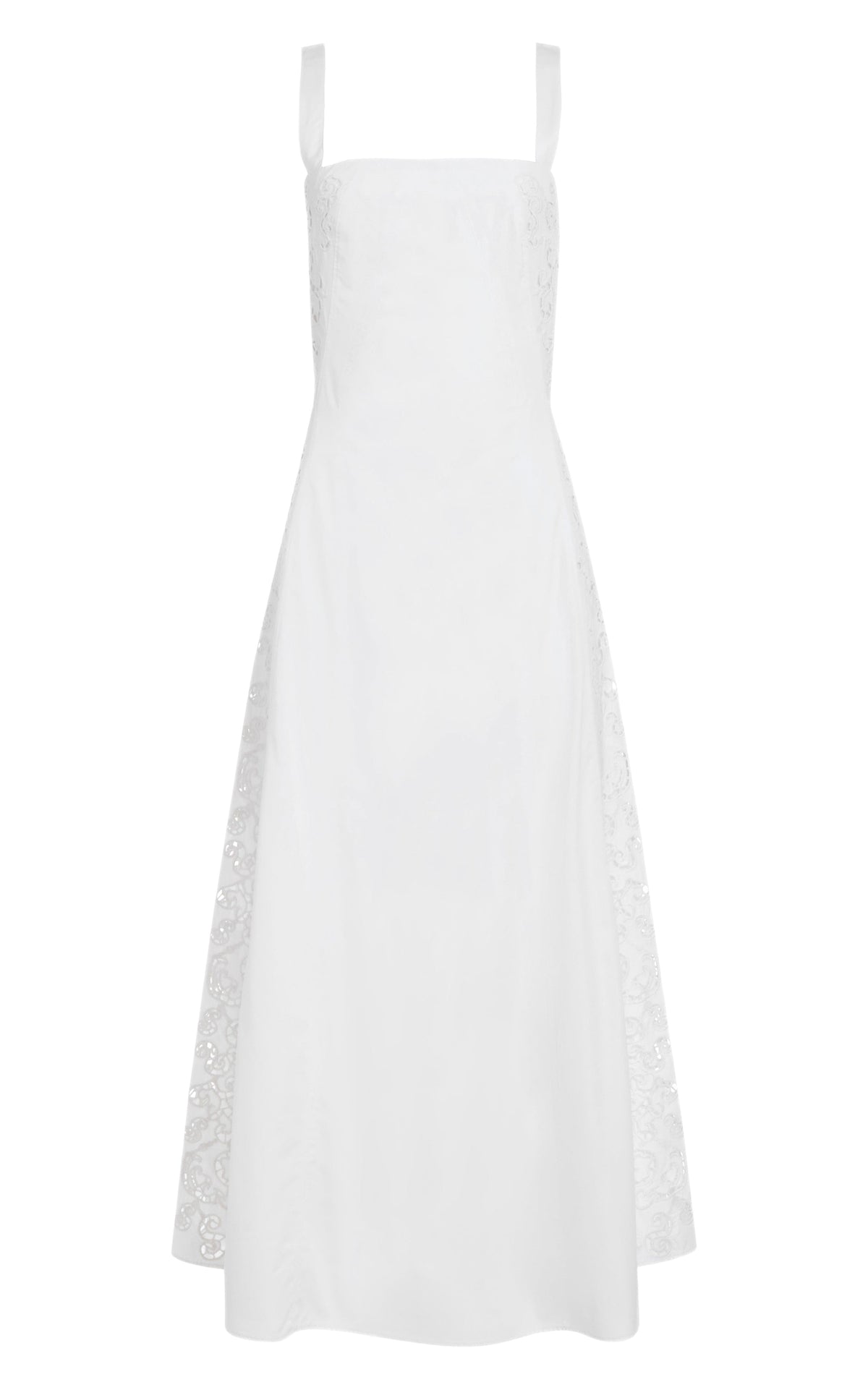White / Robe Lenya à dentelle - White
