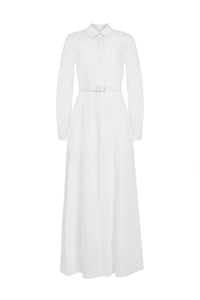 Ivory / Robe Breton en lin - Ivory