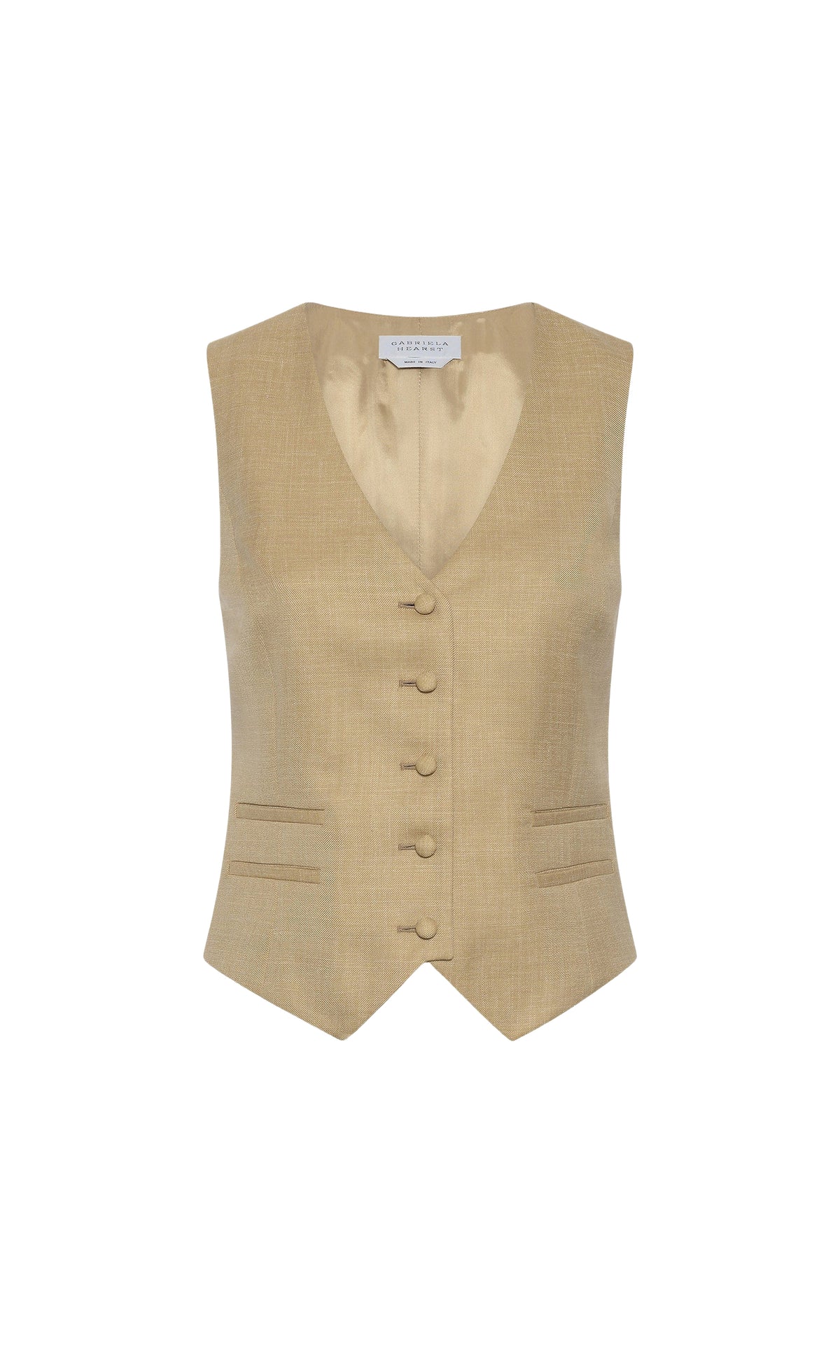 Gilet Coleridge en laine et soie - Hay