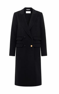 Black / Manteau Reed en cachemire - Black