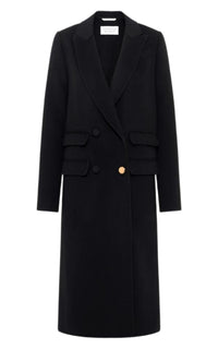Cashmere Reed Coat - Black