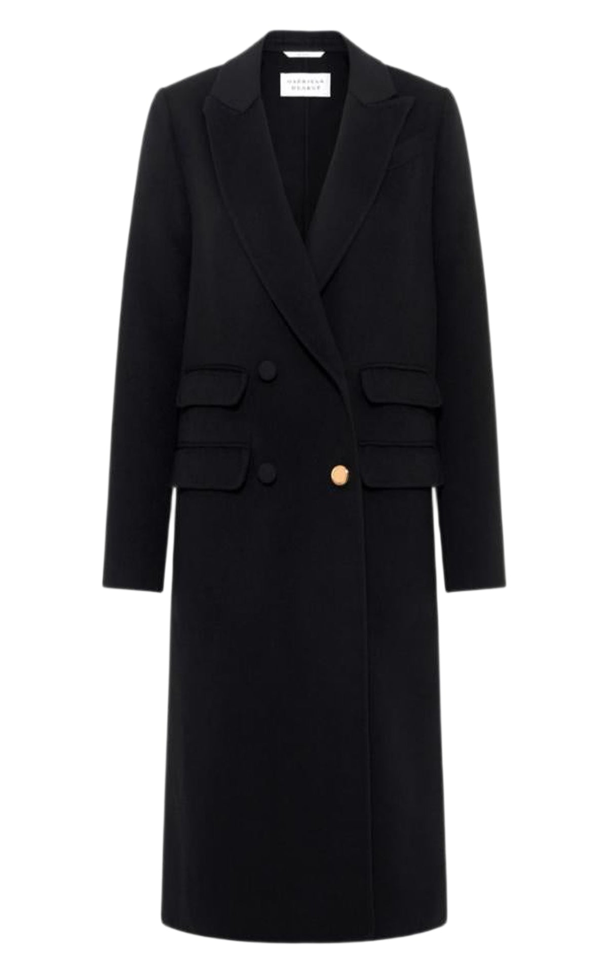 Cashmere Reed Coat - Black