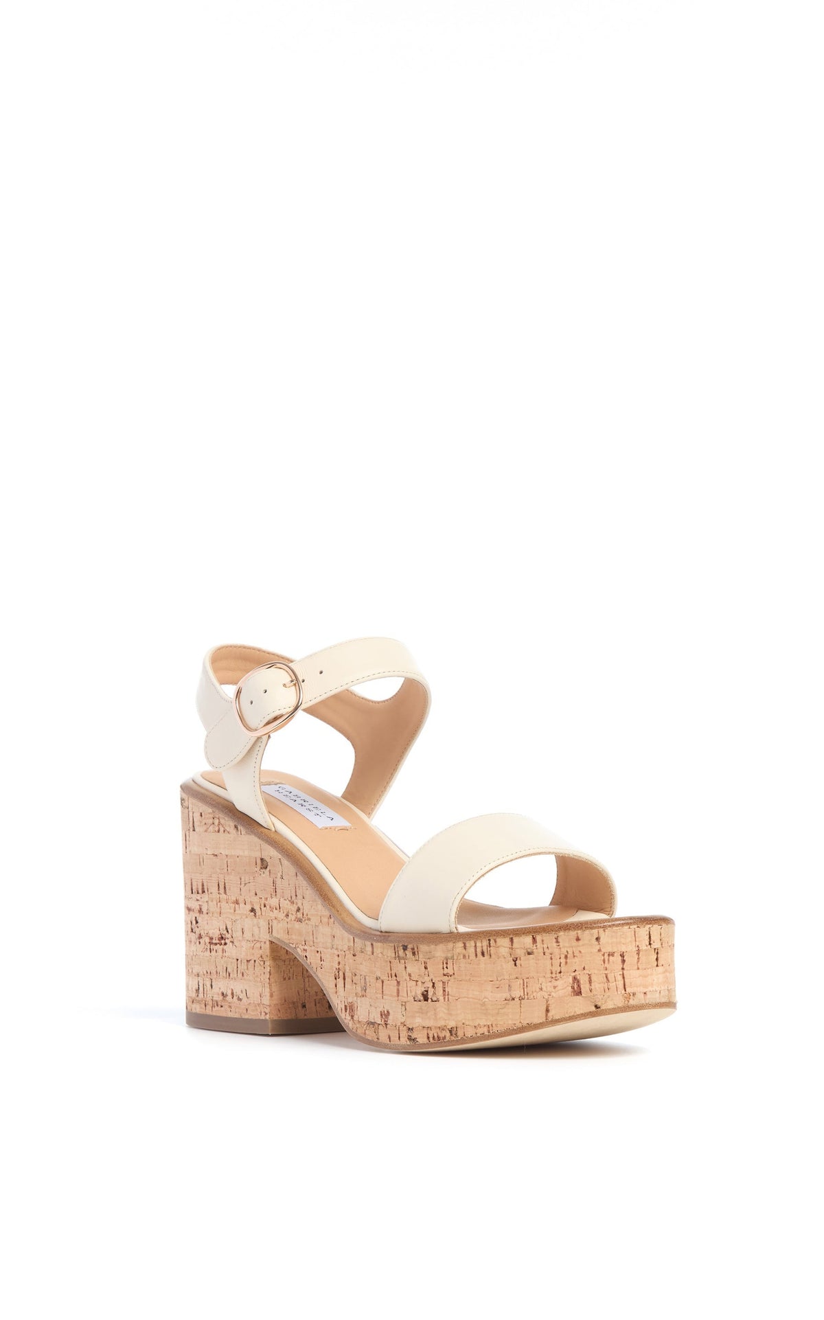 Cream / Sandales Sardis 100 en cuir - Cream