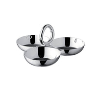 3 part  servers - Argent Plaqué