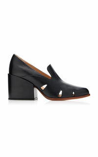 Black / Sandales Eliza en cuir - Black