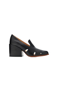 Black / Sandales Eliza en cuir - Black