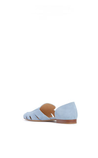 Stone Blue / Derbies Rory 50 en daim - Stone Blue