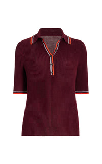 Italian Plum / Polo Perro en cachemire - Italian Plum