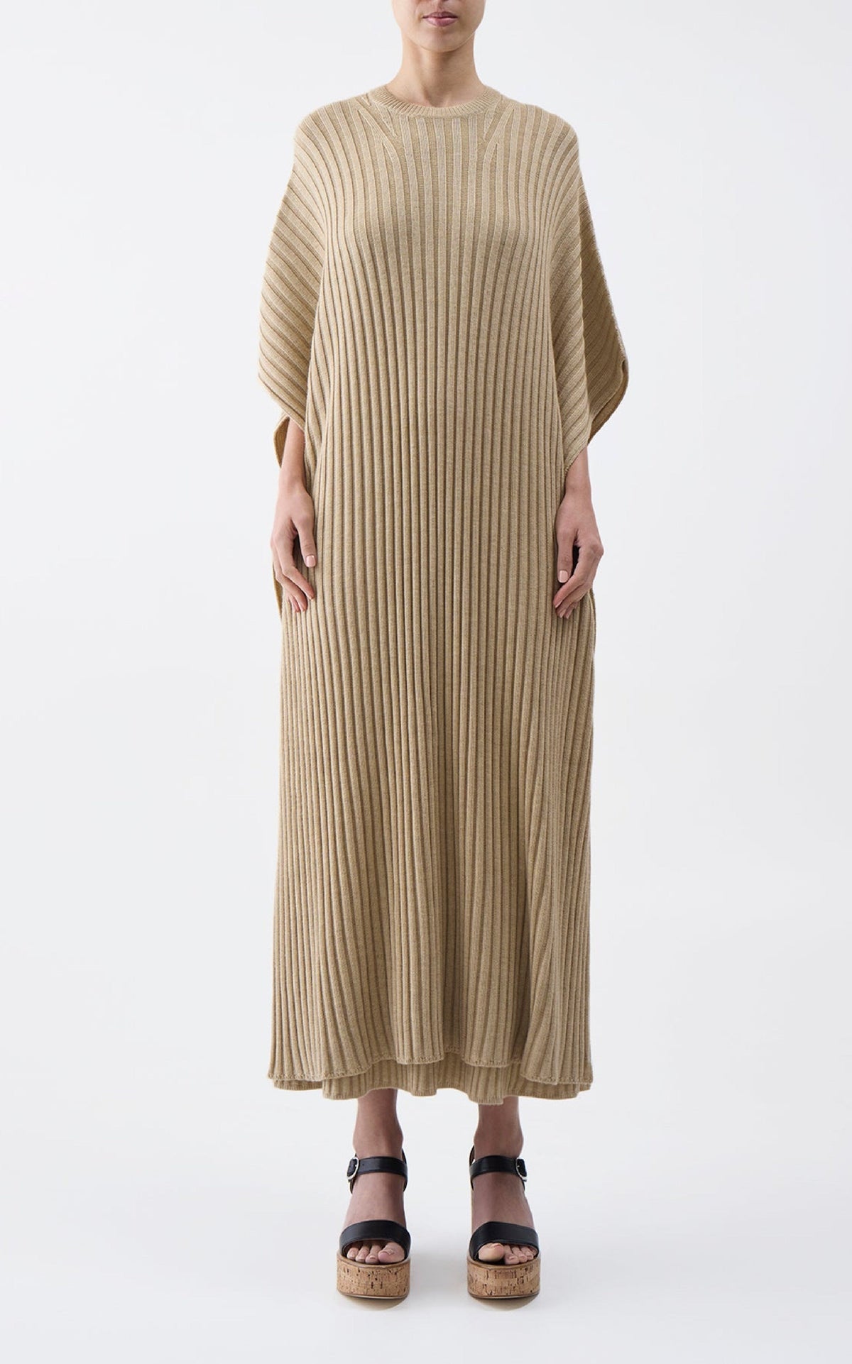 Hay / Poncho Taos en laine - Hay