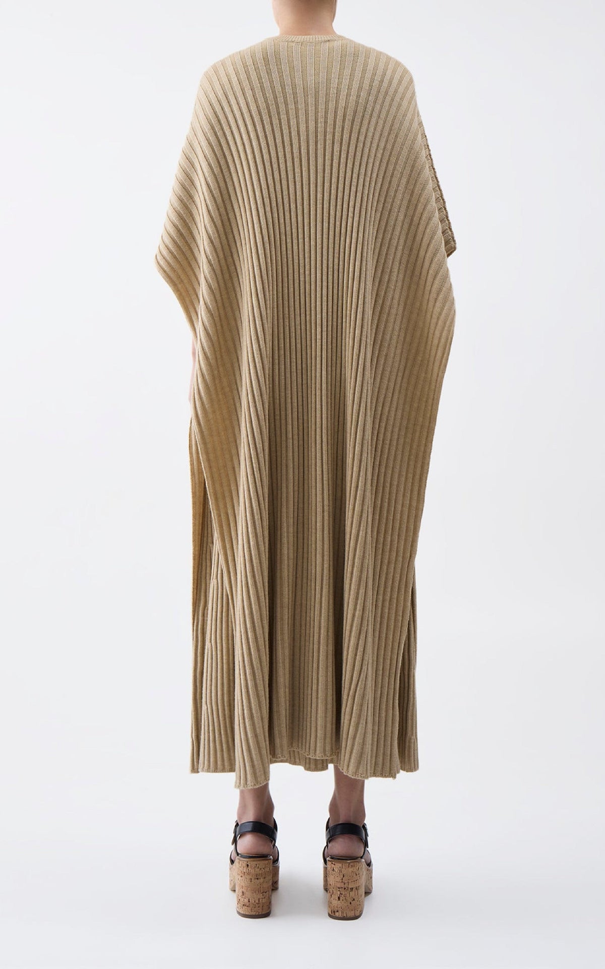 Hay / Poncho Taos en laine - Hay