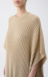 Hay / Poncho Taos en laine - Hay