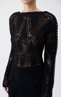 Capps Top en noir baba