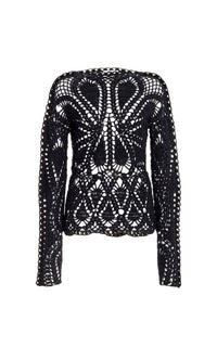 Black / Top Capps en laine et cachemire - Black