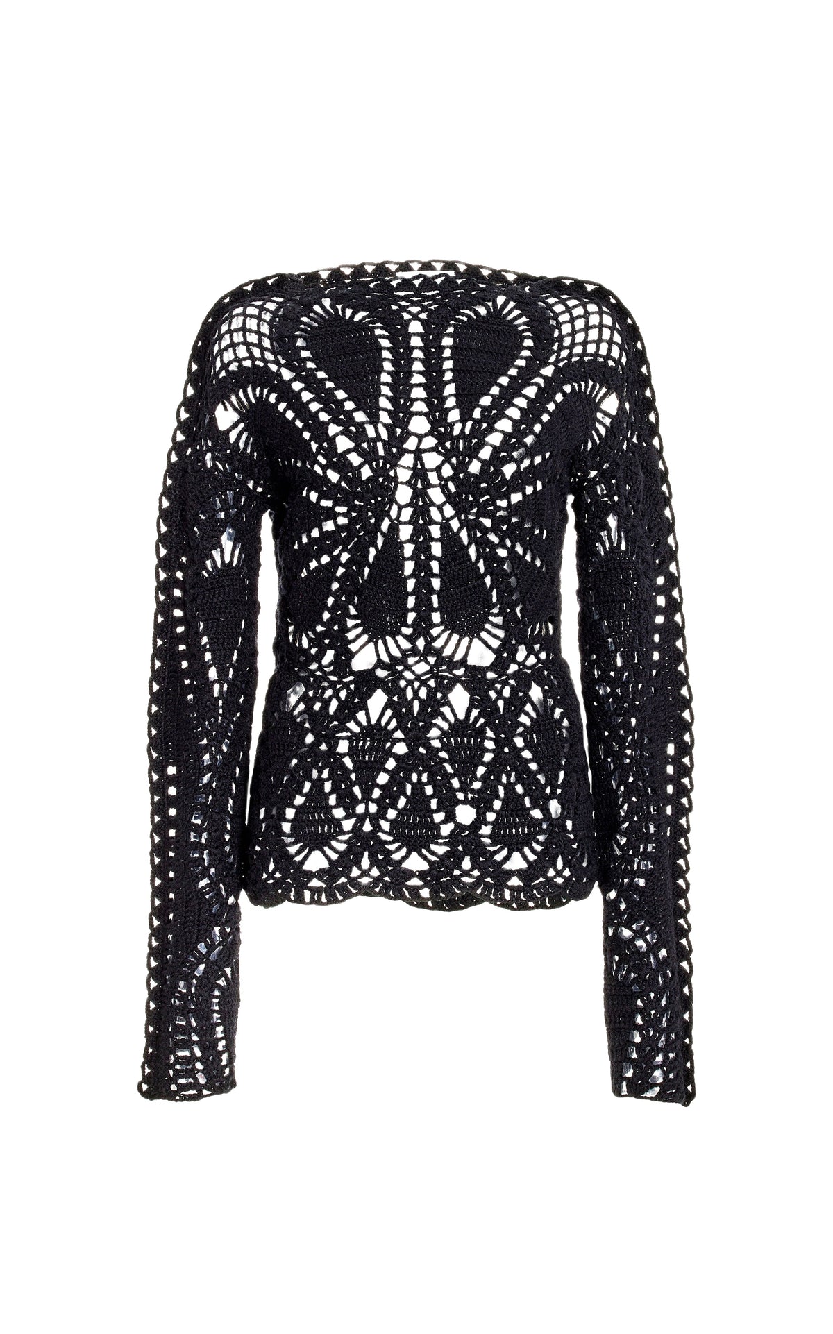 Black / Top Capps en laine et cachemire - Black