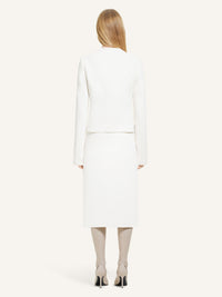 PREMIUM 19pcs NEW / JUPE MIDI OBLIQUE HÉRITAGE