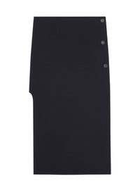 Jupe midi tailleur Oblique - Black
